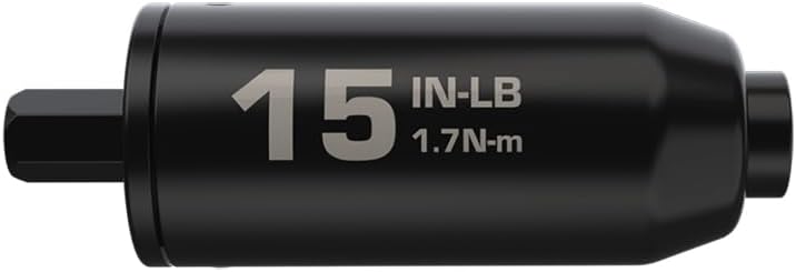 Wheeler Fat Stix Individual Limiter 10-65 Inch-Pounds with Preset Torque, Accurately Tightens, Reversible, Compatible with Fat Stix T-Handle Driver, for Gunsmithing, Reloading, and Torque Adjustment - Image 1